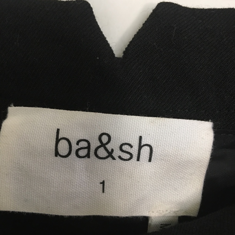 BA&SH belted twill straight leg pants - Picture 5 of 6